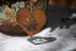 Paw Print Heart - Rustic Rusted Garden Sign